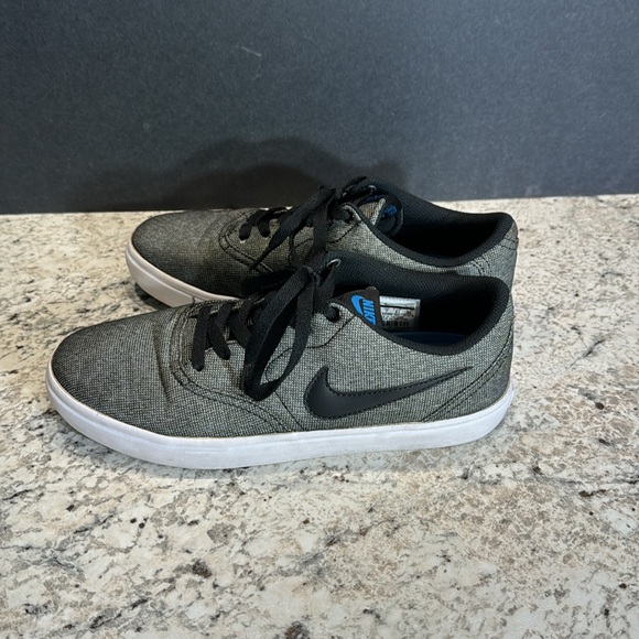 Nike Check Solarsoft Canvas SB Black White. Men’s size 8. - Picture 3 of 13